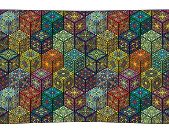 Vintage and Abstract Tapestry