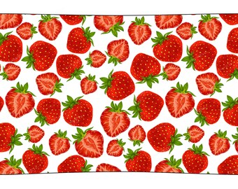 Cute Strawberry Dorm Tapestry