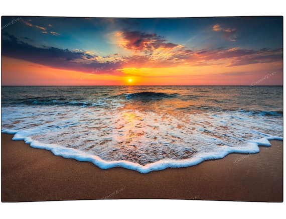 Sunset Beach Tapestry Etsy