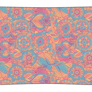 Bohemian Patterned Tapestry