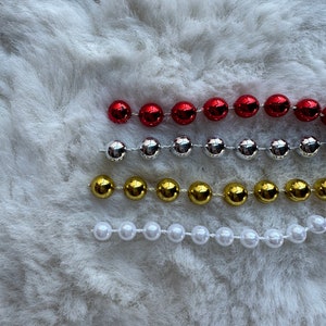 Personalisiertes Ringband mit Perlen und Klettverschluss Kurdele für Verlobung Bild 5