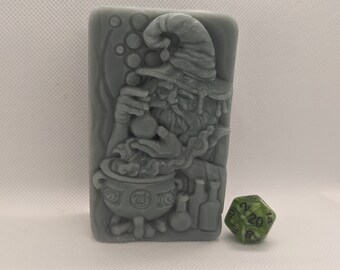 Alchemist Workshop Soap w/ d20 inside - DND Gift - Dungeons and Dragons Soap - Dice Soap