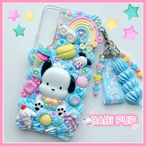 Custom decoden phone case kawaii dog phone case dog decoden iPhone case custom iPhone 14 case iPhone 14 decoden case