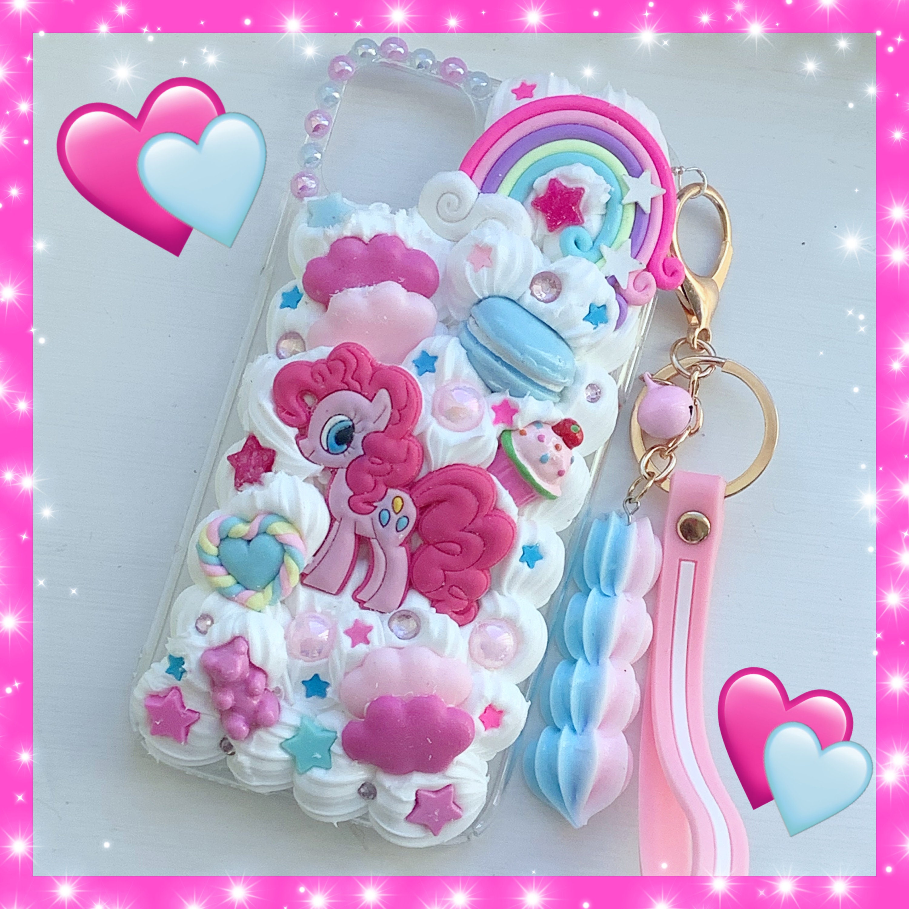 My Little Pony Phone Case Custom Decoden Phone Case Kawaii Cute