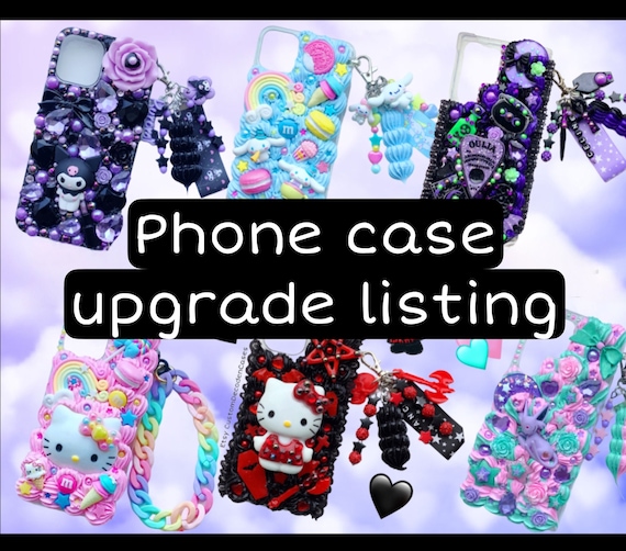Custom decoden phone case Add Ons Decoden charm decoden phone charm kawaii keychain decoden keychain decoden key ring kawaii phone charm