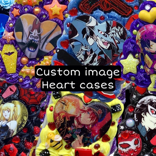 Custom decoden phone cases custom kawaii phone cases decoden iPhone cases anime phone cases character decoden phone cases Samsung decoden