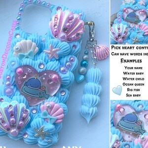 Custom Decoden Phone Case: Kawaii Bling, 3D Resin Charms zdjęcie 6
