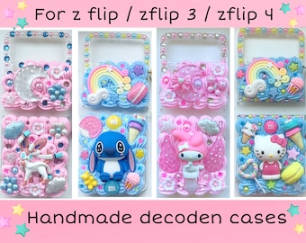 Z flip decoden phone case custom z flip 5 phone case kawaii z flip case anime z flip phone case z flip 3 phone case z flip 4 cover
