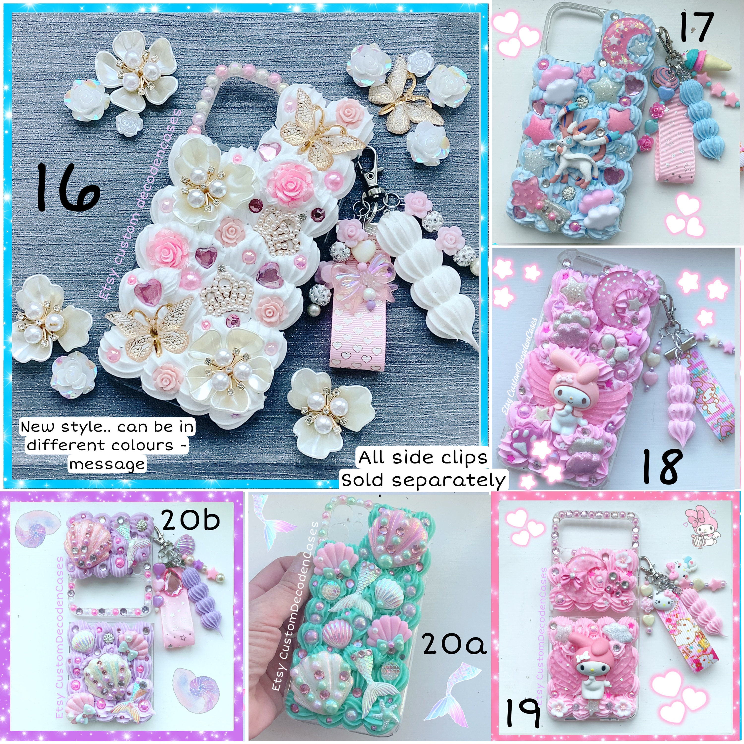 Kawaii Decoden Phone Case Decora Phone Case Kawaii Whip Phone Etsy UK