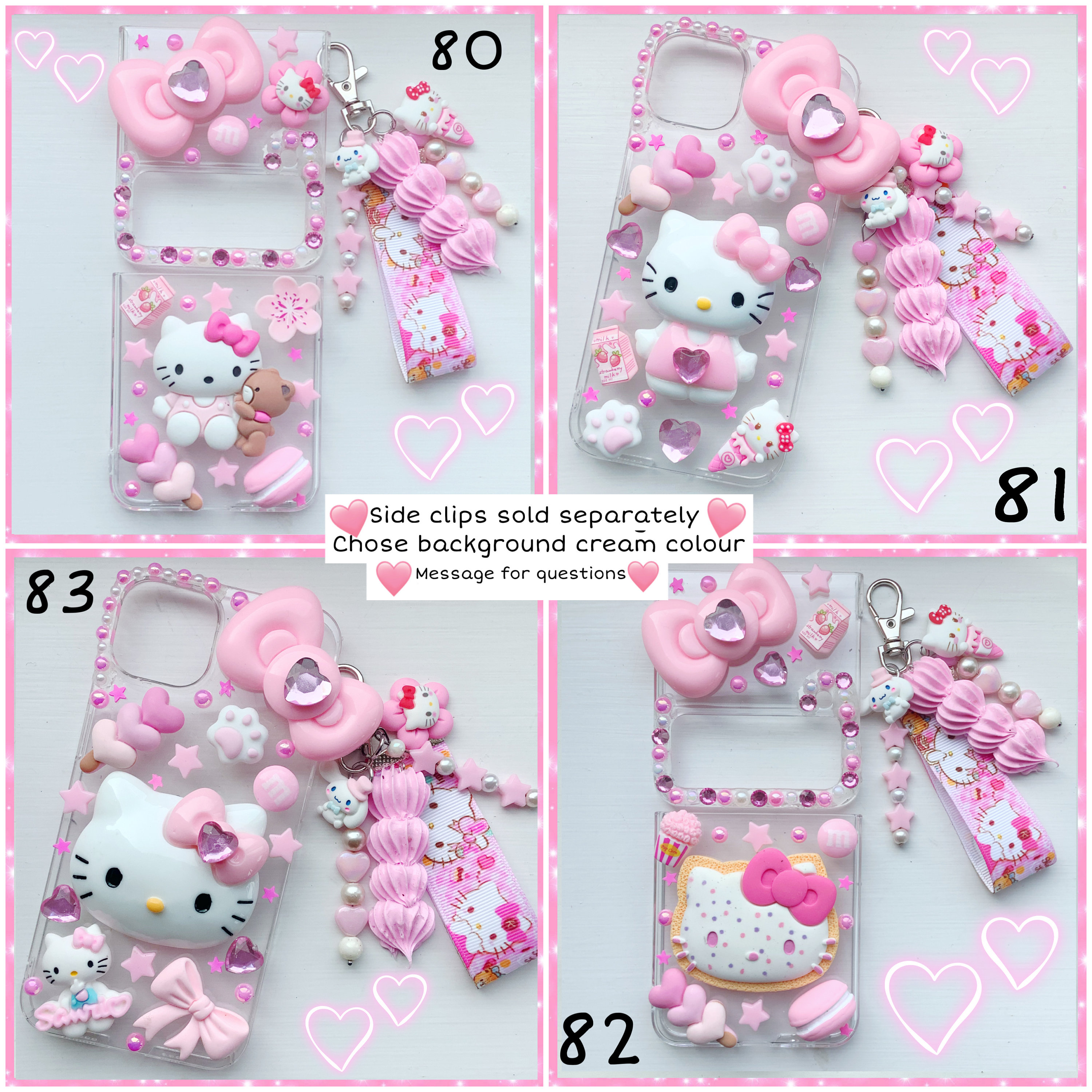 Kawaii Decoden Phone Case Decora Phone Case Kawaii Whip Phone Etsy UK