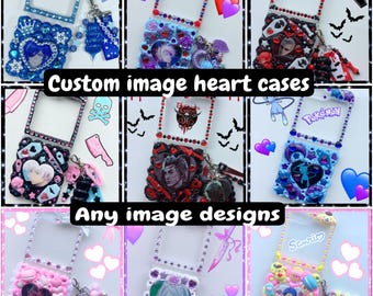 custom photo z flip 6 phone case personalized decoden anime character photograph phone case Samsung galaxy z flip 7 cell cover