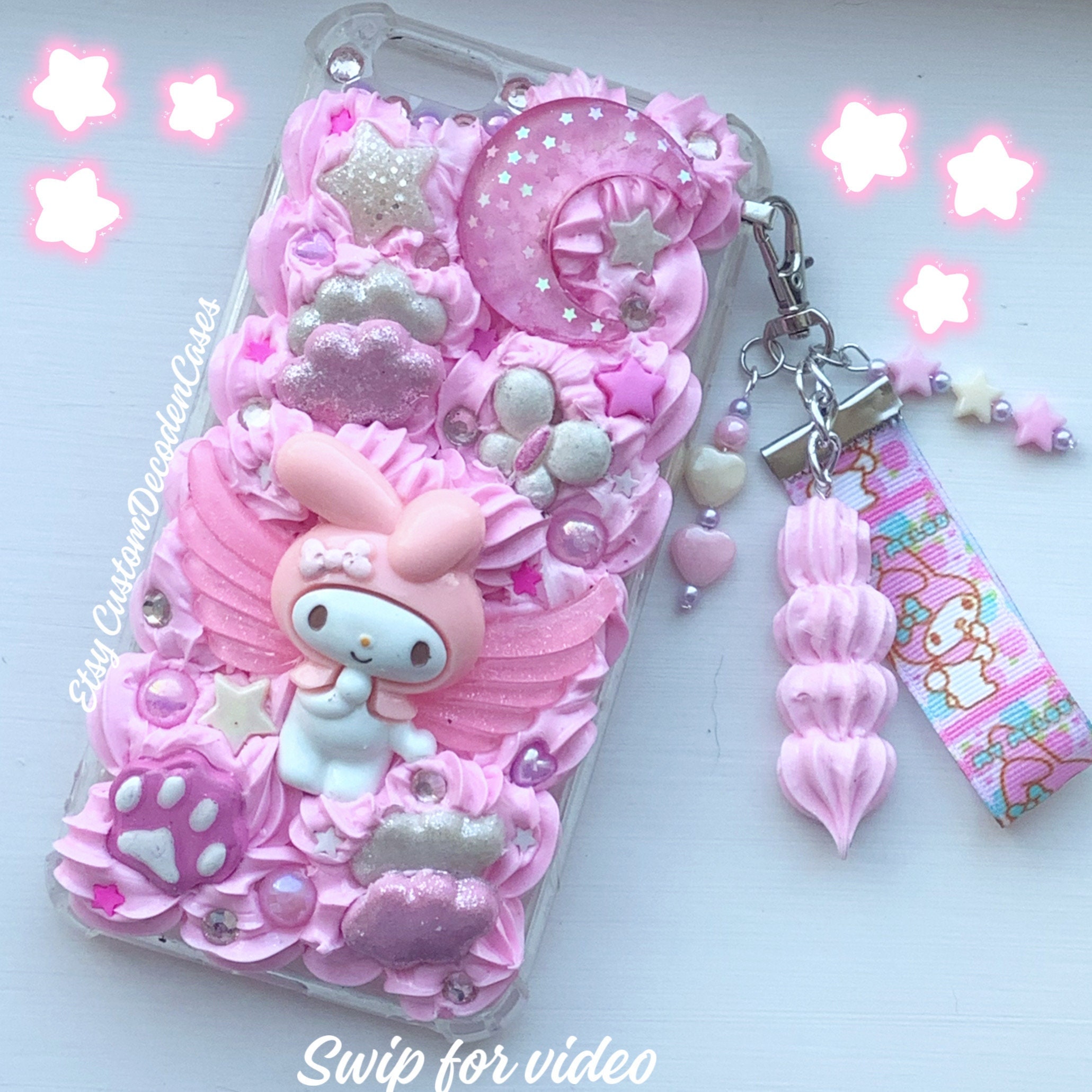 i made a decoden phone case with our red burny girl! ♡ : r/KleeMains