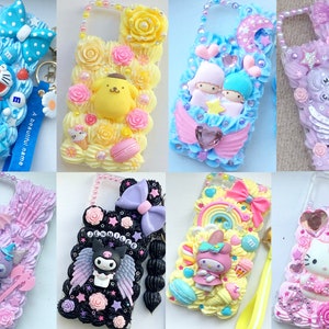 Custom decoden phone case custom kawaii phone case decoden iPhone case anime phone case Samsung decoden designer phone case resin phone case