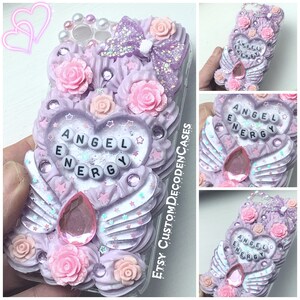 Custom Decoden Phone Case: Kawaii Bling, 3D Resin Charms zdjęcie 2