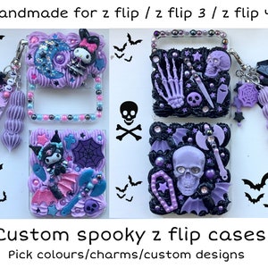 Z flip decoden phone case custom z flip phone case kawaii z flip case anime z flip phone case custom z flip 3 phone case z flip 4 case