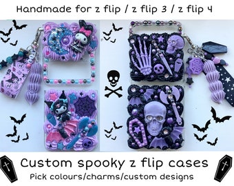 Z flip decoden phone case custom z flip phone case kawaii z flip case anime z flip phone case custom z flip 3 phone case z flip 4 case