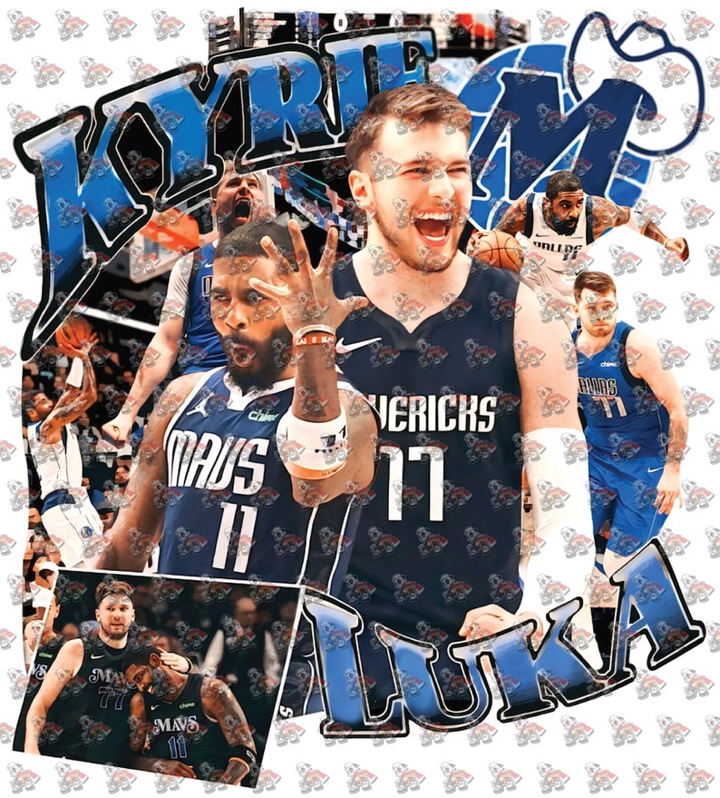 Luka and Kyrie Basketball Png - Etsy