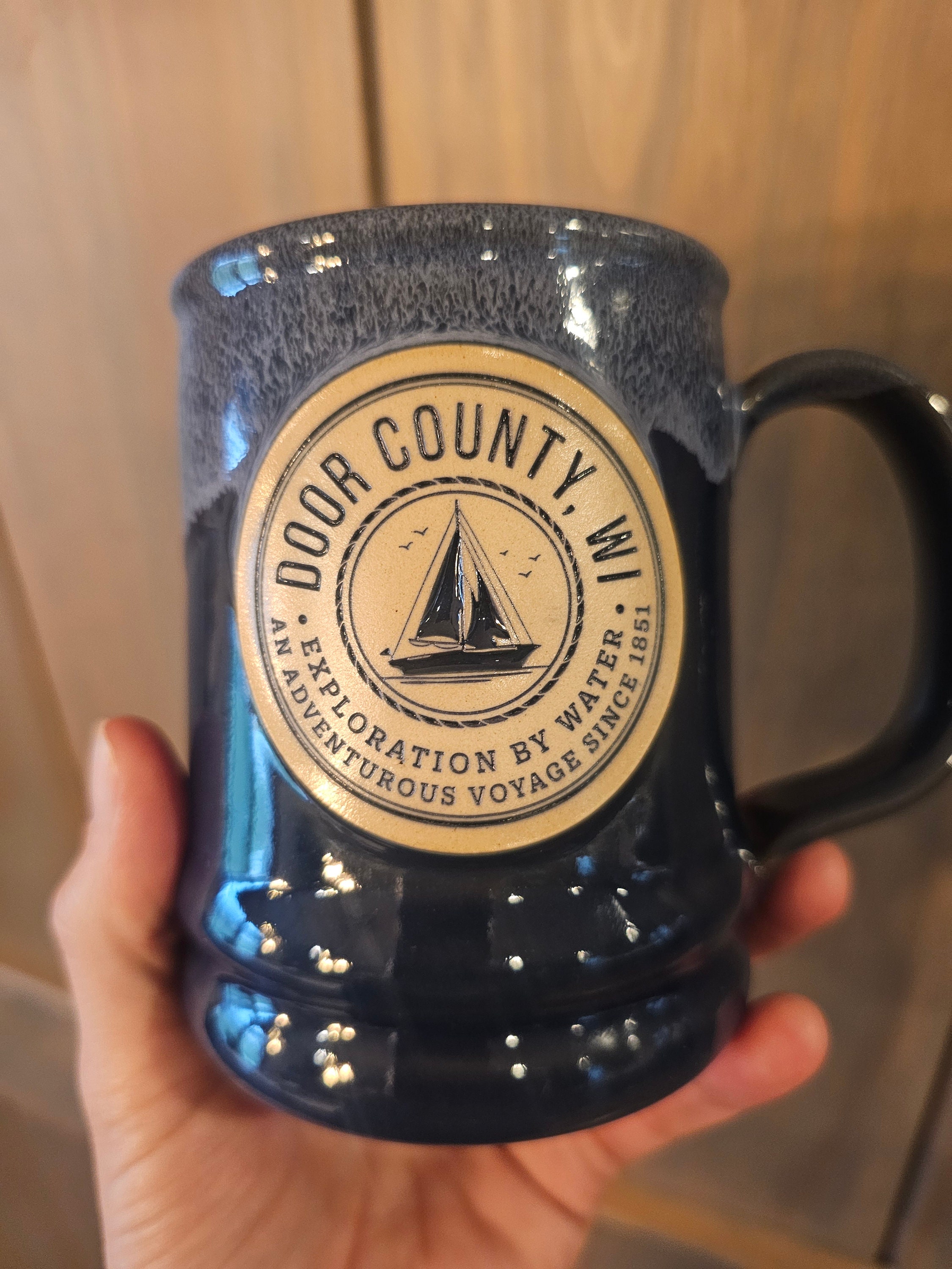 Vintage Boathouse Sign from Northern WI Mug 11oz Vintage Boathouse Sign from Northern WI Mug 11oz