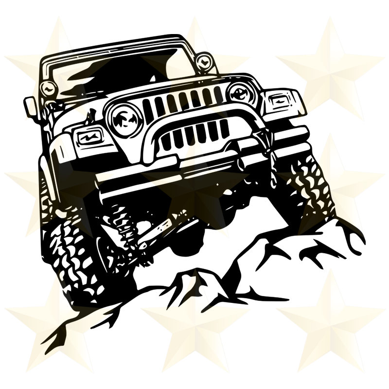 Jeep Wrangler svg | Etsy