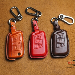 Fob Cover Tiguan Atlas Touareg Arteon Fob Holder Jetta Passat Teramont Key Fob Cover Case Keyless Remote Holder Keypad Atlas Keychain