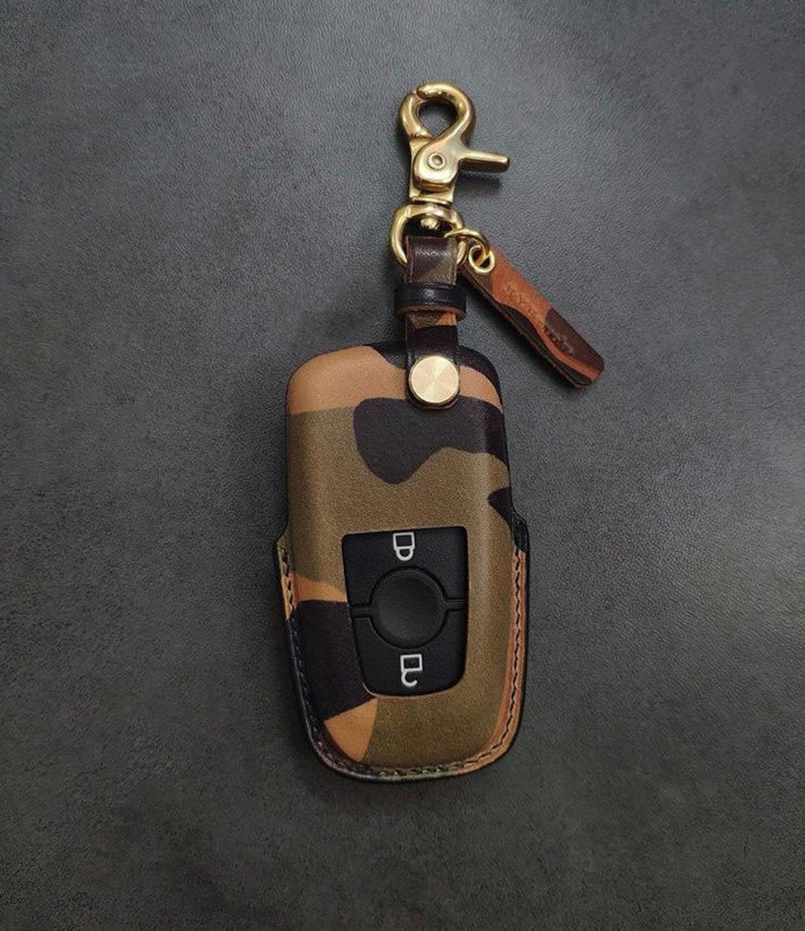 Ford Custom Leather Key Fob Cover Key Fob Cover for Ford Etsy