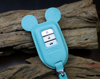 Cute Girly Fob Cover 2023 2024 Civic Accord Pilot Trailsport Key Case Crv Hrv Passport Odyssey Vezel Fob Protect Crz Jazz Jade Crad EX EXL