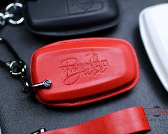 Pink Cute Bronco Babe Key Fob Cover Bronco Sport Accessories 2024 2023 Bronco Sport Key Case Remote Holder Bronco Sasquatch Remote Holder