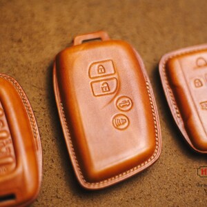 Remote Control Car Key Shell Case For Lexuss LS460 LS600h 2014 2015 2016 HS250h, Leather Key Fob Cover Lexuss LS460 LS600h HS250h Protect