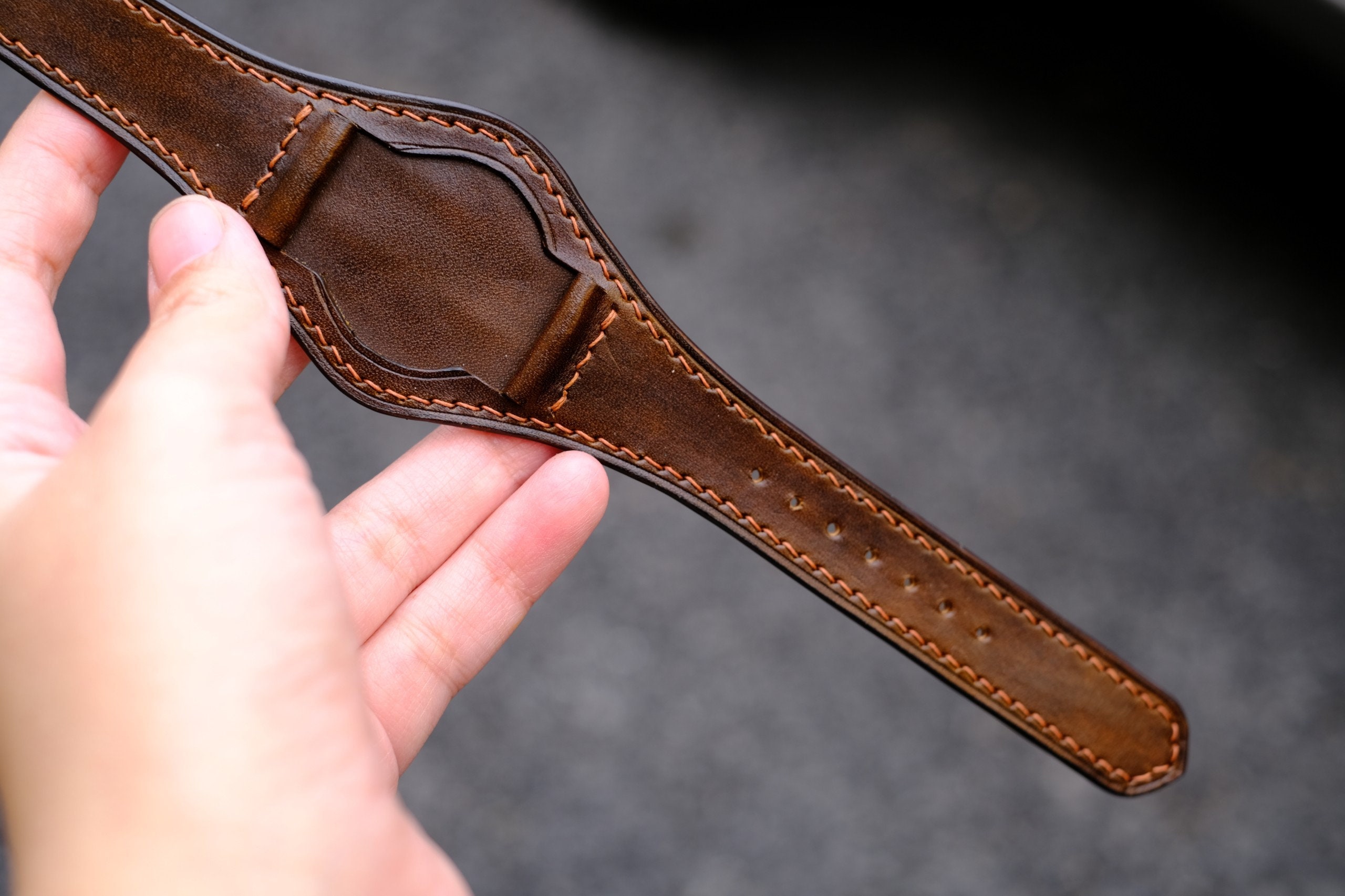 Bulova Leather Strap Etsy Canada