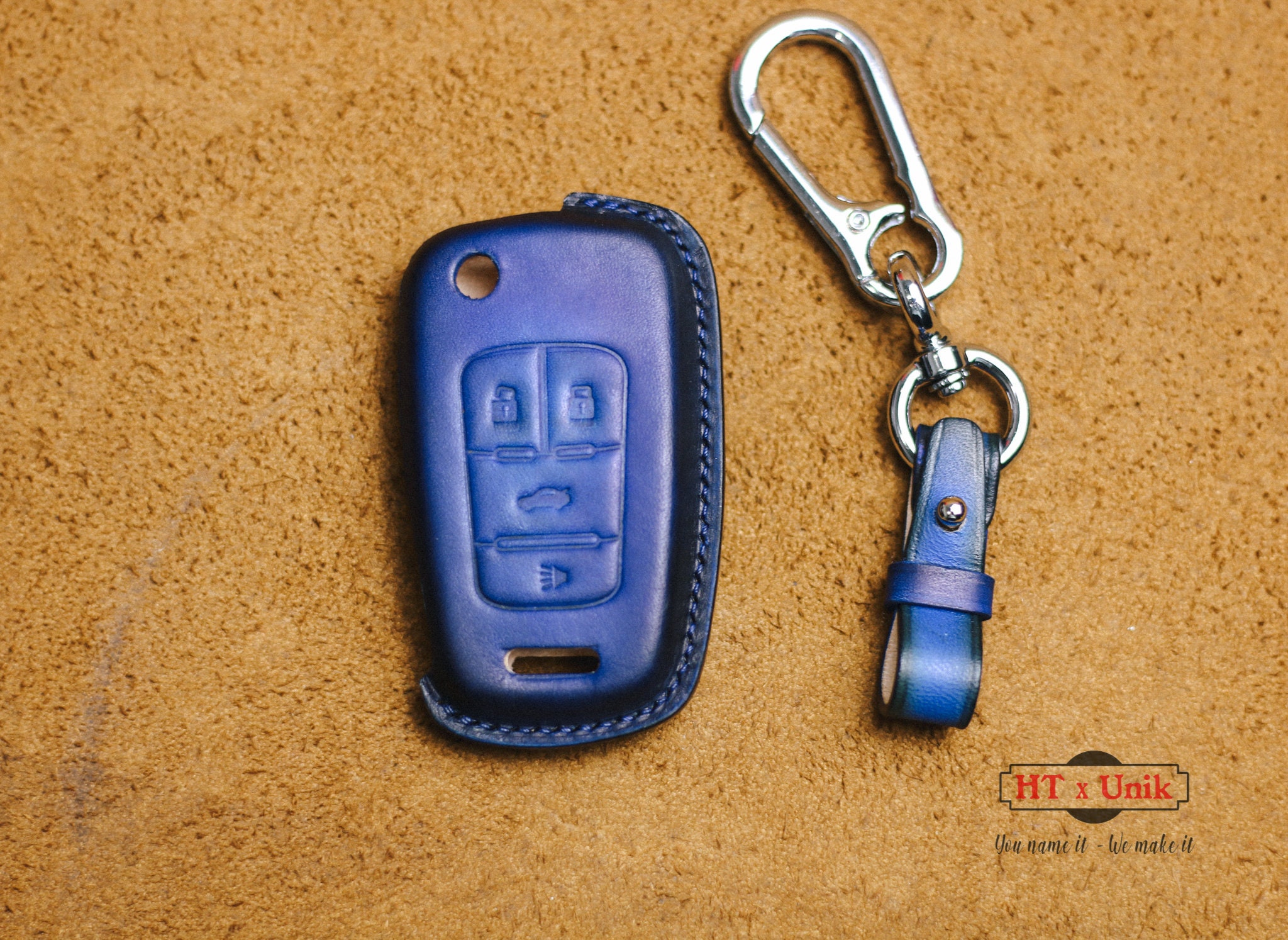 Chevrolet Key Fob Cover - Premium Leather - Handcrafted In USA - Foto 12