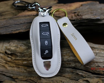Fob Cover Cayenne Panamera Carrera 971 911 991 Taycan Key Case Cayman 996 997 Macan 918 Spyder 718 Boxster Protective Shell Turbo Dakar GT3