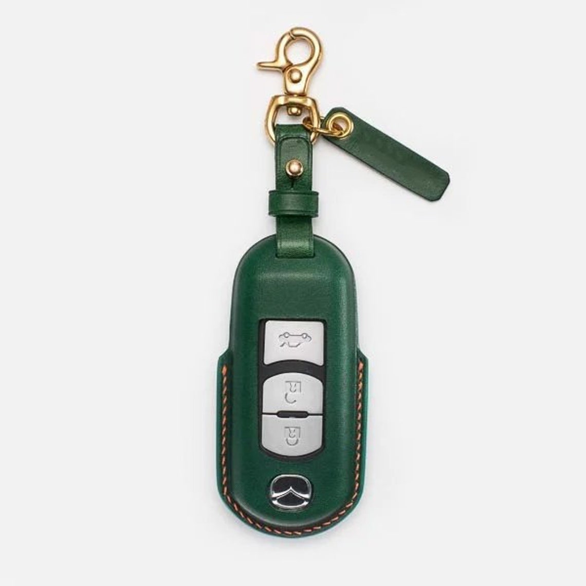 Mazda Custom Leather Key Fob Cover Mazda Keyless Entry Remote Etsy