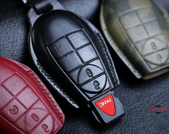 Custom Fob Cover For 2025 Dodgee Ramm 1500 Chryslerr 300 Town Country Challenger Charger Durango Key Fob Cover Case Keychain Remote Holder