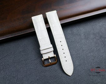 Cartier  未使用　純正レザー alligatorストラップ 黒 Cartier 未使用 純正レザー alligatorストラップ 黒