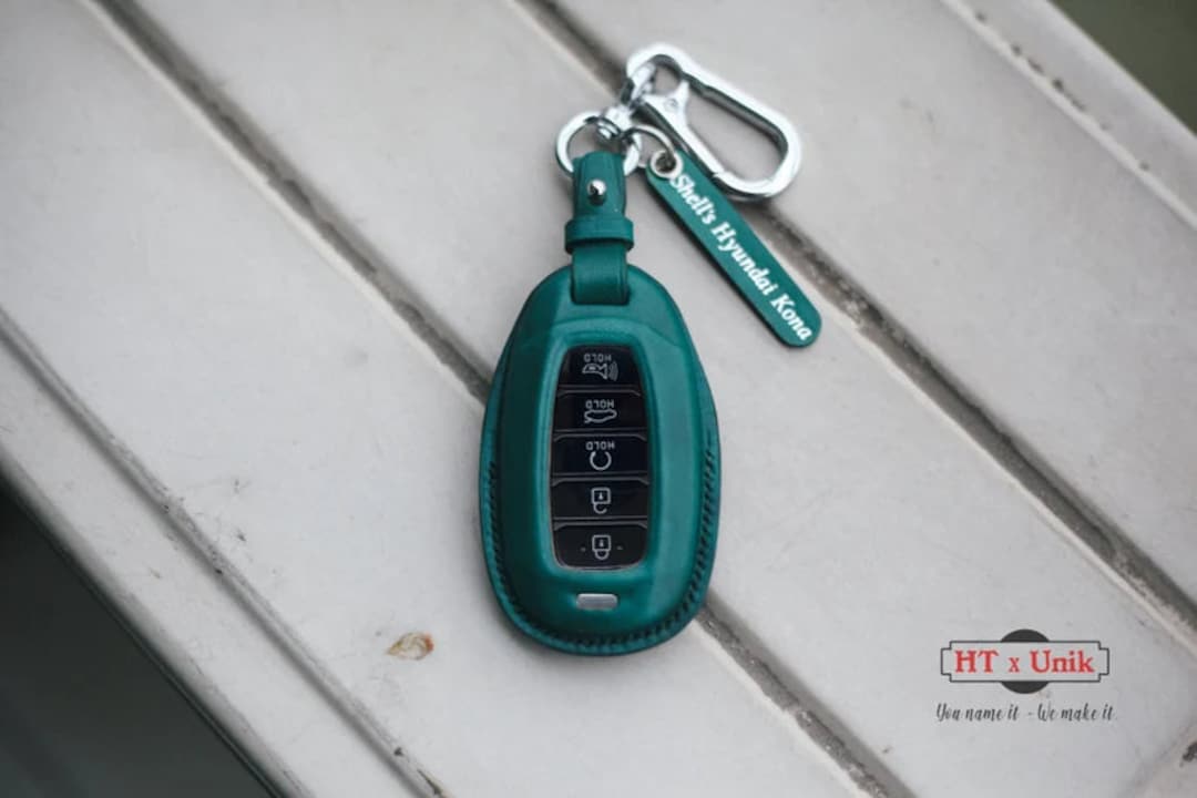 Hyundai Palisade Key Fob Cover Case Leather Palisade 2021 2022 2023