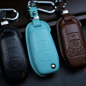 Ranger Maverick Fob Protect Explorer Bronco Key Fob Cover Case 2023 Ranger XLT F150 Lariat F250 Remote Keyless Holder Remote Keyless Holder