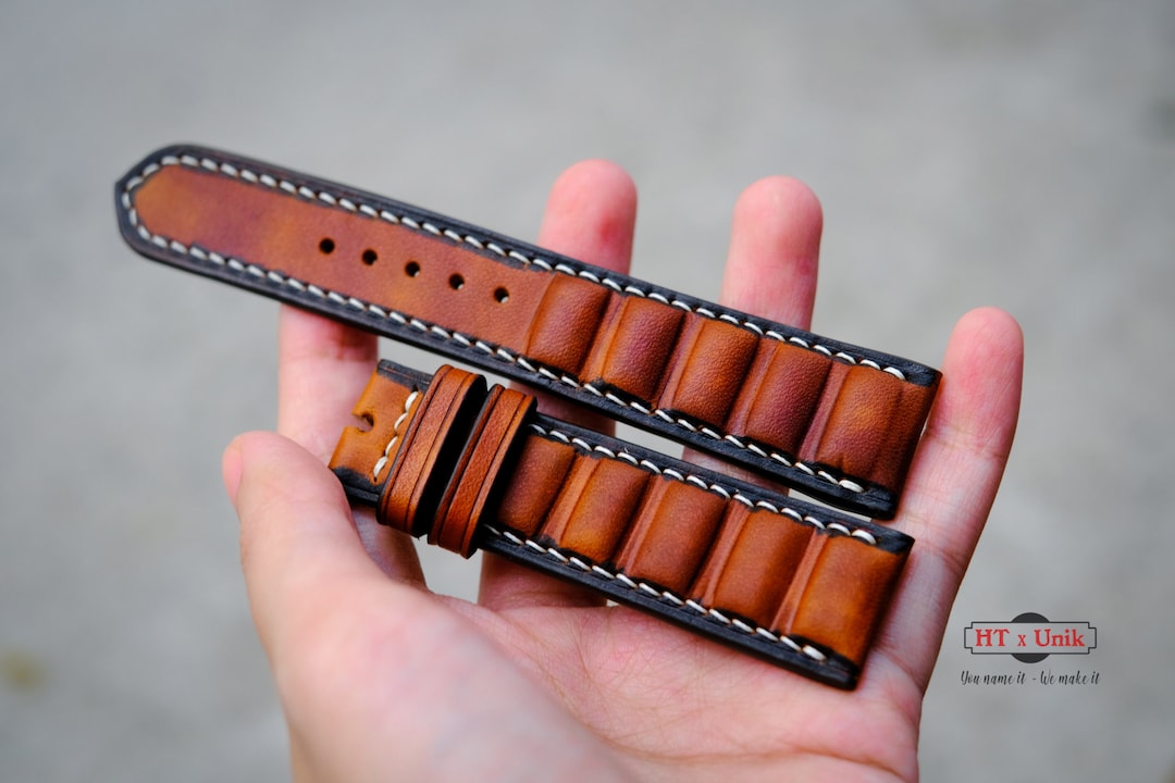 Custom Leather Watch Band, Leather Watch Strap, Applee Watch Band