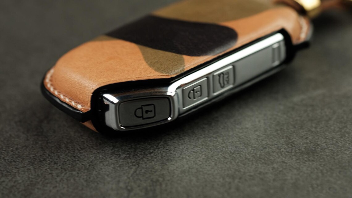 Kia Custom Leather Key Fob Cover for Kia Soul Kia Seltos Kia Etsy