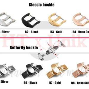 Full White Alligator Leather Watch Strap 24mm 22mm 21mm 20mm 19mm 18mm 16mm White Alligator Watch Band. Authentic Genuine Alligator Strap image 3