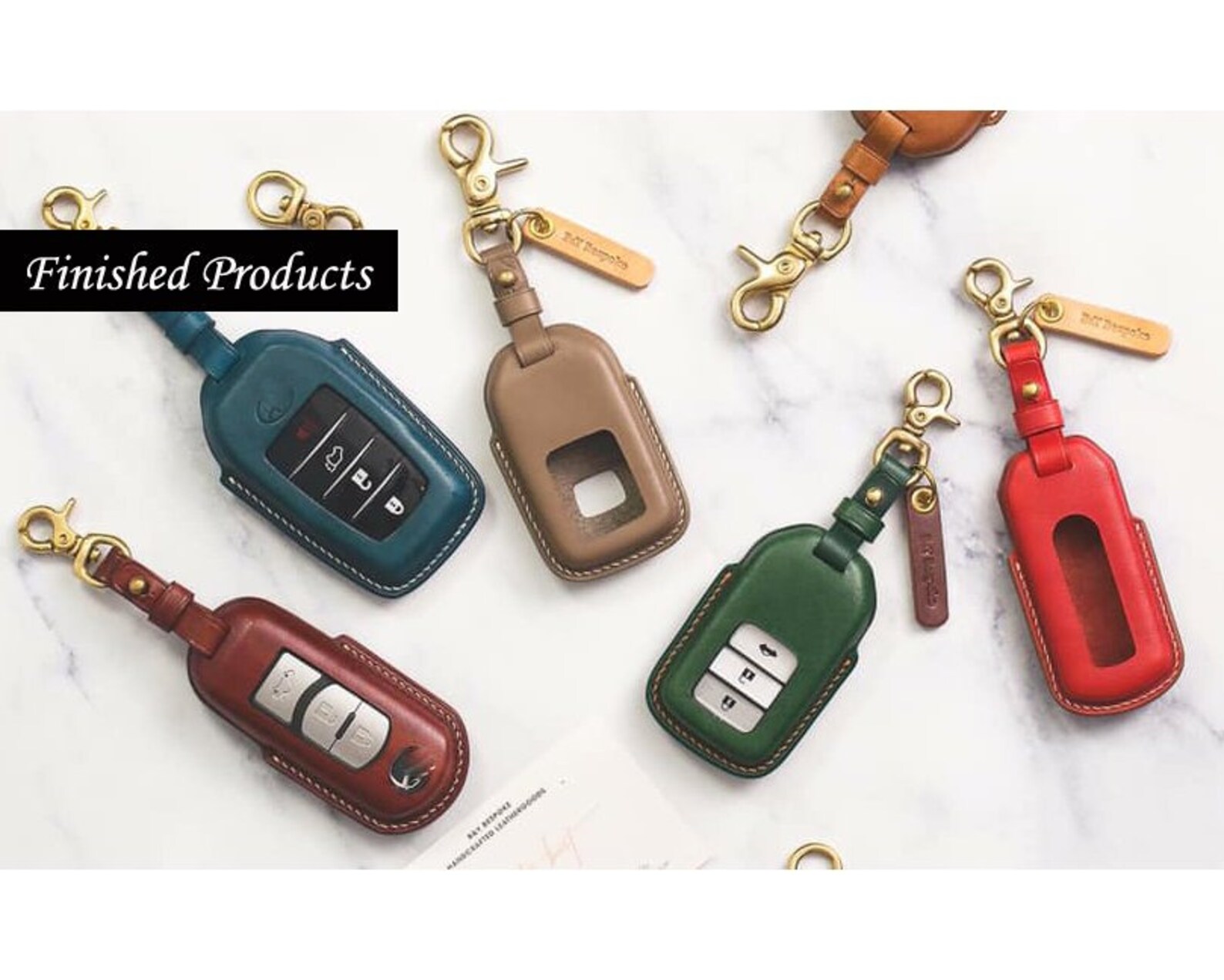 Toyota Custom Leather Key Fob Cover for Toyota C-HR Toyota | Etsy