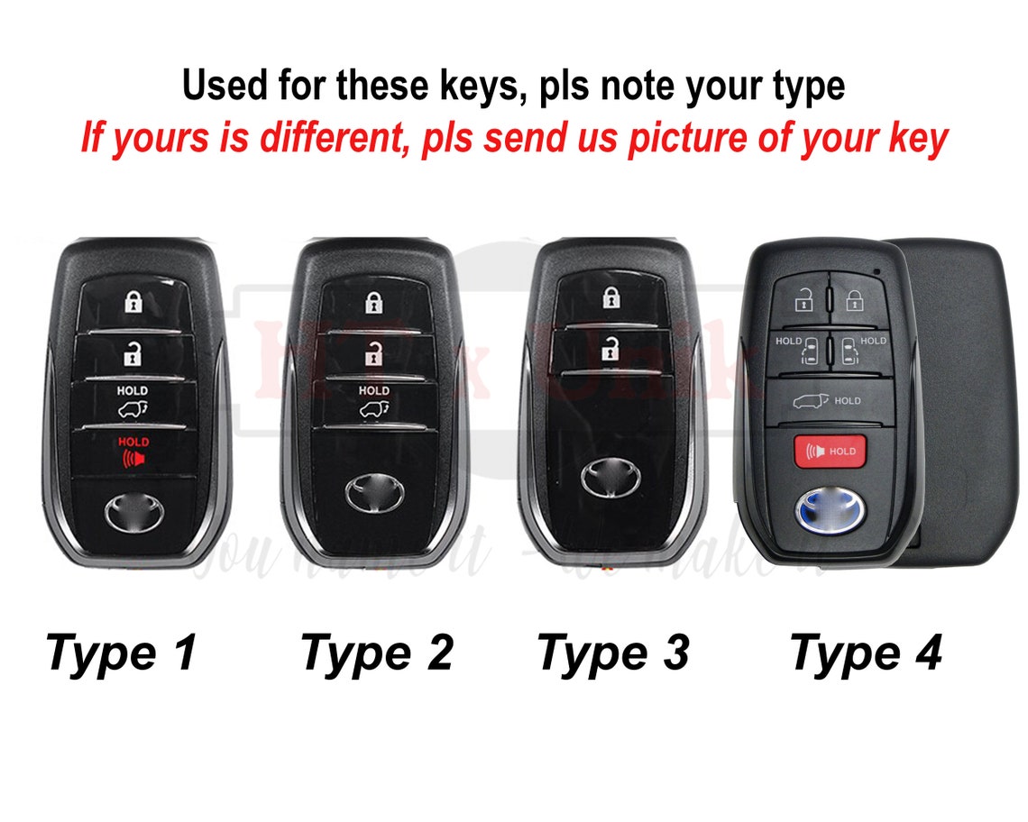 Toyota Leather Key Fob Cover for Toyota RAV4 PRIME Venza Etsy UK