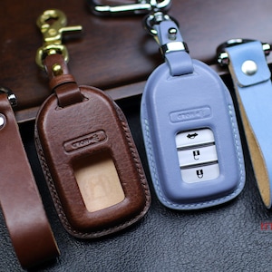2025 Civic CRV HRV Key Fob Case Cover for Odyssey Clarity Accord Remote Protect Vezel Jazz Jade Crad Pilot Ex EXL Passport 2024 Prologue Fob