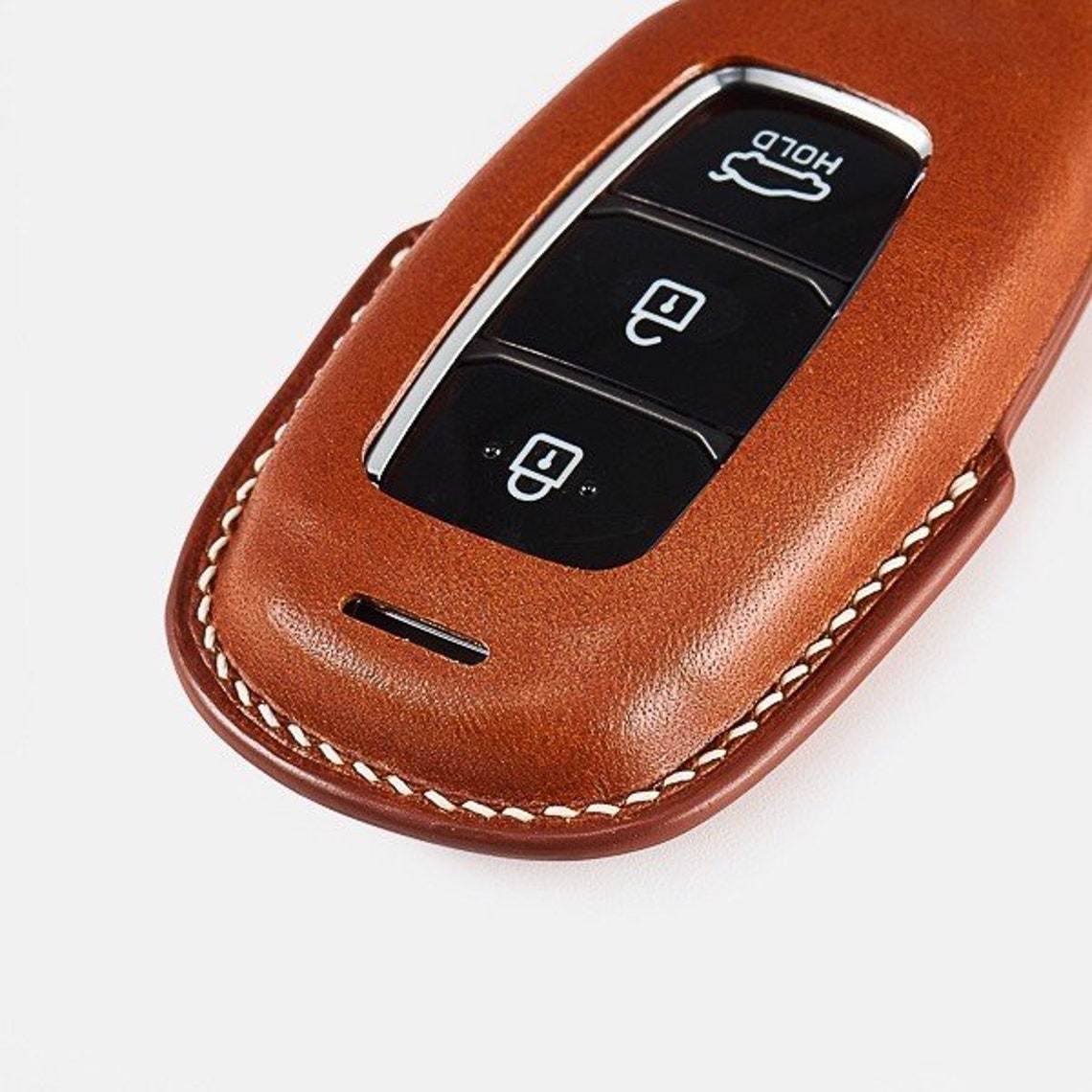 Hyundai Custom Leather Key Fob Cover for Hyundai Palisade Etsy