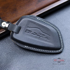 2025 GR Supra TRd A90 Fob Protect MK4 MK5 GR86 Leather Key Cover Case 2023 2024 GR Supra Remote Holder Supra GR A90 A91 J29 Holder KeyChain