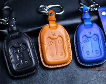 G-m-c Yukon Xl Denali Key Fob Cover Case for G-m-c Sierra AT4, Sierra 1500 2500 3500 Fob Cover Chevy Suburban Acadia Holder Canyon Terrain