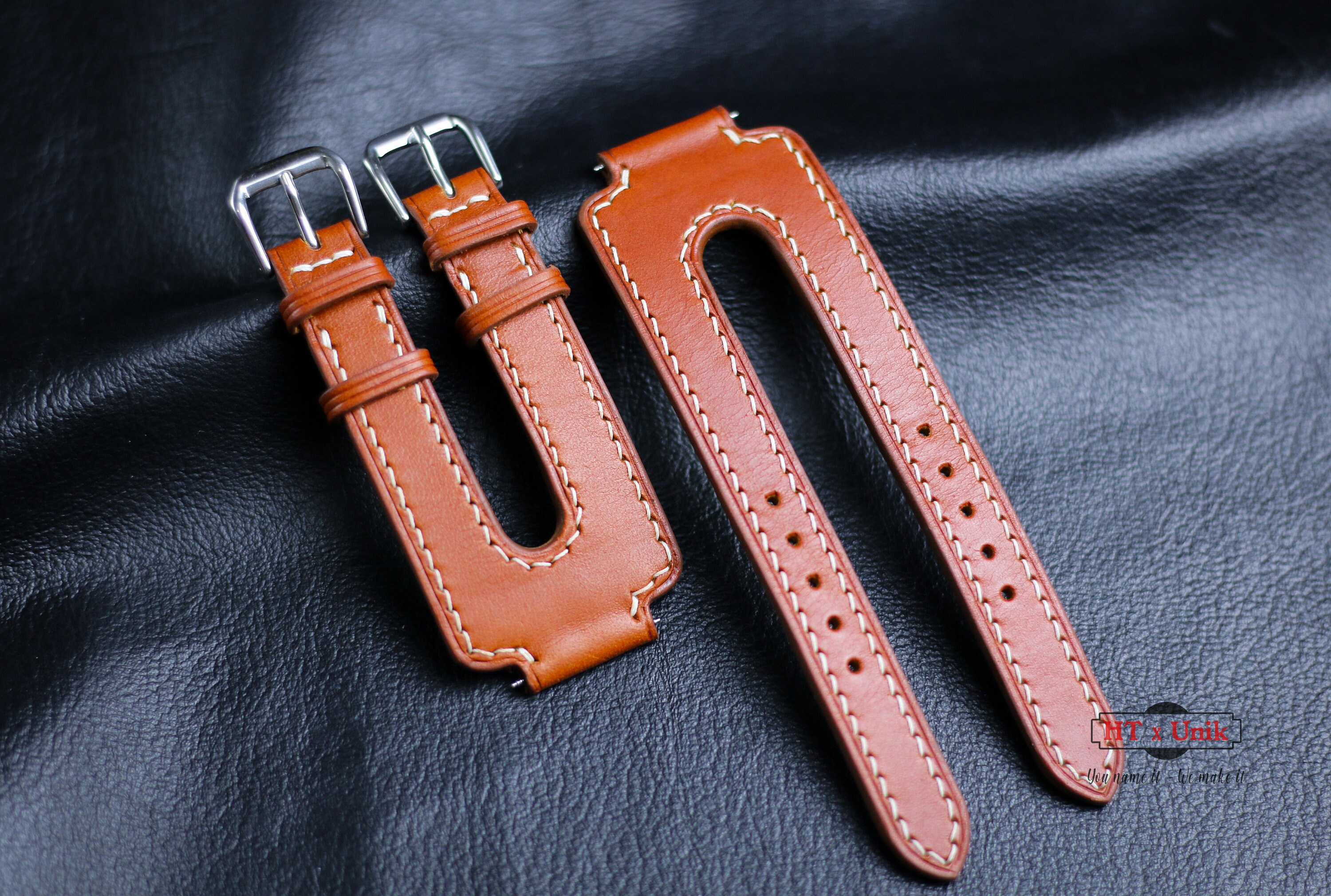 ベルト Leather Double Strap Belt Leather Double Buckle Cuff Bracelet Strap Band, Double Wrap