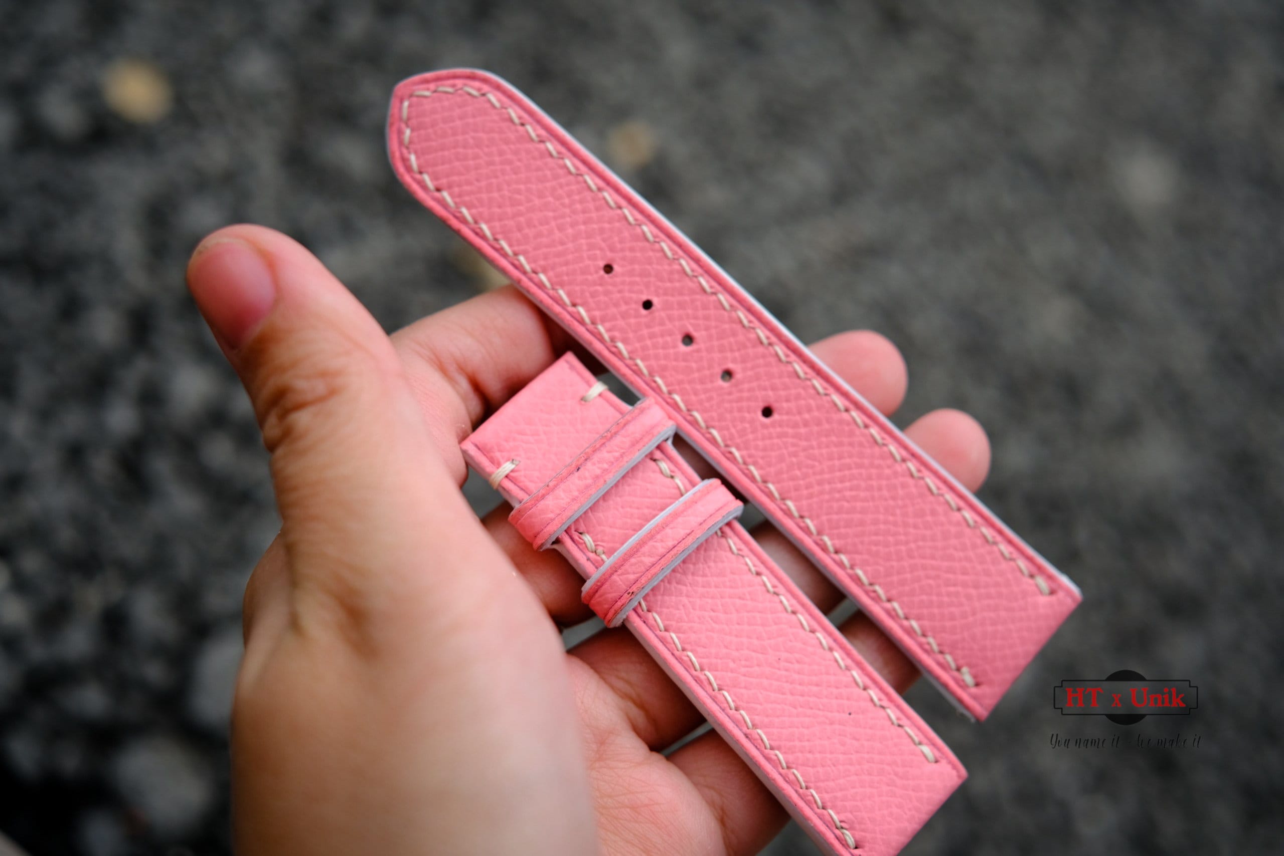 Pink watch strap deals