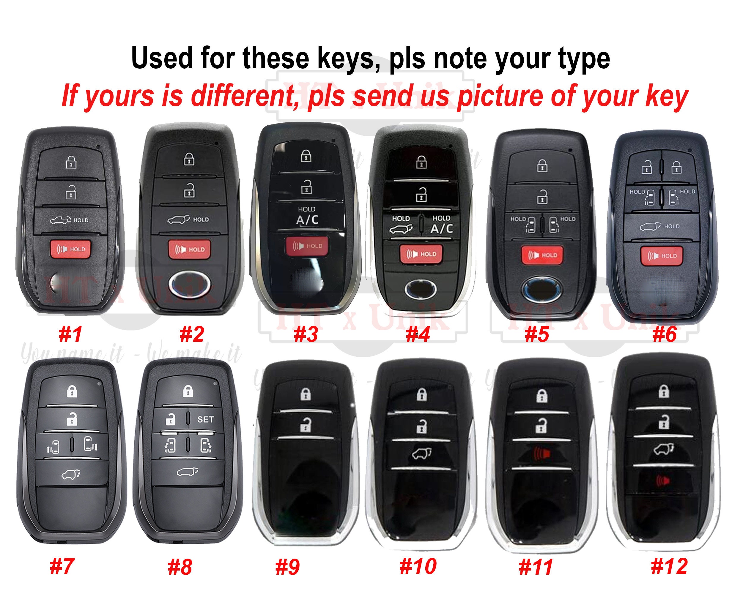 2022 Toyota Tundra TRD Pro 2022 2023 Leather Key Fob Cover - Etsy Canada