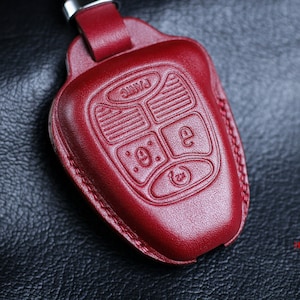 Custom Key Fob Cover Case for Wrangler Chryslerr Pacifica Aspen Dakota Charger Caravan Durango Remote Holder keychain Accessories