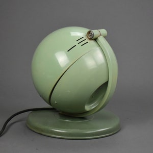 Vintage Green Medical Bauhaus Table lamp from 1930,Industrial Still Klein Hohensonne S 100 Original Hanau Light,Vintage Decor Lamp, MCM zdjęcie 6